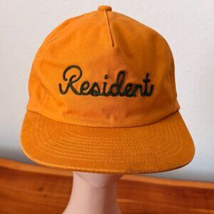 Weld MFG "Resident" Embroidered Burnt Orange Adjustable Women's Hat/Cap